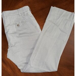 Peter Millar Collection Mens Wool Blend Pants Gray Size 35 Versatile Golf Party